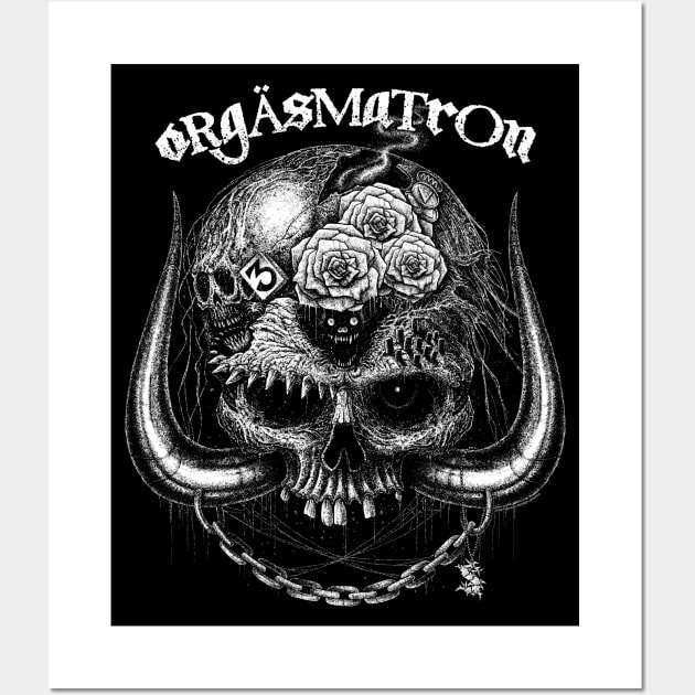 Orgasmatron, Sepultura, Motörhead, mashup Wall Art by PeligroGraphics